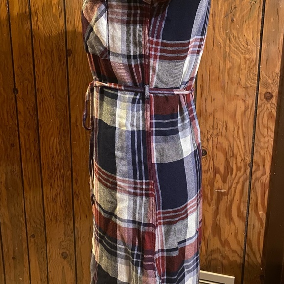 Rails Nadine Plaid Flannel Dress Size Small - Picture 15 of 16